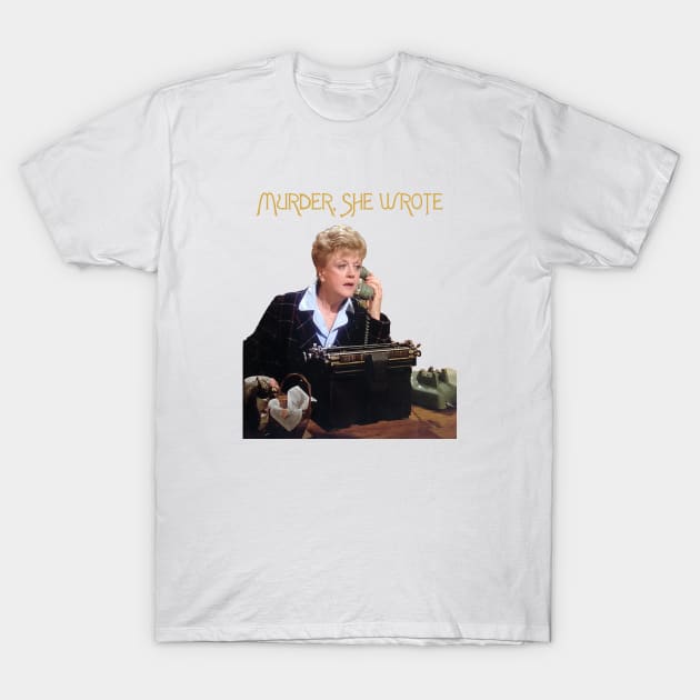 Angela Lansbury, Jessica Fletcher T-Shirt by Hoang Bich